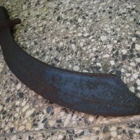 Османски нож меч ятаган, снимка 2 - Антикварни и старинни предмети - 32750194