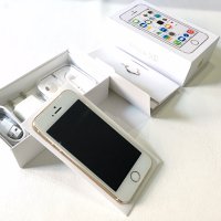 Apple iPhone 5S 16Gb GOLD Фабрично отключен, снимка 7 - Apple iPhone - 38916271