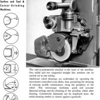 Оптична глава P.G. OPTIDRESS за плосък шлайф за профилиране на абразивни камъни., снимка 3 - Други машини и части - 37216302