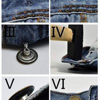 Метални копчета за дънки, панталони и др., различни модели, кожарски, сарашки, снимка 6 - Други - 32812018