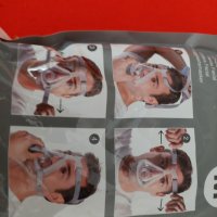 НОВА !! CPAP маска ResMed Quattro Air,  размер М, снимка 2 - Медицински консумативи - 37691943