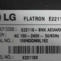 Монитор  LG flatron  E2211, снимка 4 - Монитори - 43638673