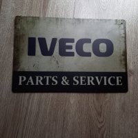 Табела Ивеко (Iveco parts and Service), снимка 1 - Части - 39417875