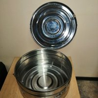 Продавам барабан за стерелизация на инструменти, алпака, 320/200мм, снимка 3 - Съдове за готвене - 27479696