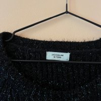 JACQUELINE de YONG Черен пуловер М размер , снимка 15 - Блузи с дълъг ръкав и пуловери - 43714728