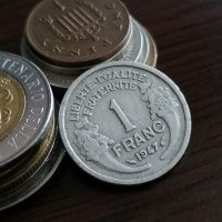 Mонета - Франция - 1 франк | 1947г., снимка 1 - Нумизматика и бонистика - 35106420