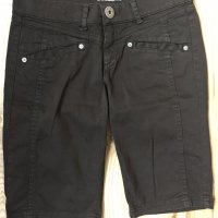 Дамски бермуди ZARA, size38, 97%памук 3% еластан, кафяви, много запазени, като нови, снимка 7 - Къси панталони и бермуди - 29018448