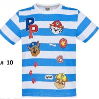 Детска тениска Paw Patrol момче за 5, 6 и 8 г. - М8-10, снимка 1 - Детски тениски и потници - 28585999