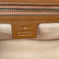 Чантa Гучи Оригинална Златно GG Лого Marmont Кафява Кожа Gucci, снимка 16 - Чанти - 43675939