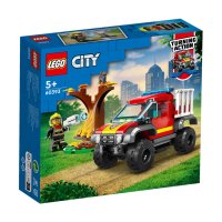 LEGO® City Fire 60393 - Пожарникарски камион 4х4, снимка 1 - Конструктори - 43199339