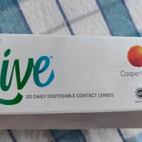 Чисто нови контактни лещи Live Daily Disposable (26 лещи), -2.75 от CooperVision®, снимка 1 - Други - 43837490