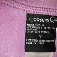 Norrona Warm2 Stretch Zip Hood (S) -дамски суичър, снимка 9 - Суичъри - 26718819