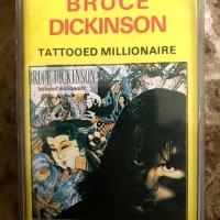 РЯДКА КАСЕТКА - BRUCE DICKINSON - Tattooed Millionaire, снимка 1 - Аудио касети - 43747701