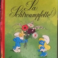 Комикс. La Schtroumpfette. La Faim des Schtroumpfs: 2 histoires de Schtroumpfs. Peyo 1967 г. Френски, снимка 1 - Други - 32329190