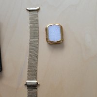 Метална каишка за Apple Watch 9/8/7/6/SE 42 44 45mm, снимка 2 - Смарт гривни - 42992612
