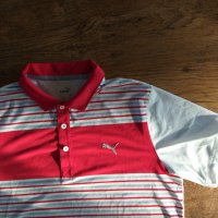 puma golf - страхотна мъжка тениска КАТО НОВА, снимка 3 - Тениски - 36991214