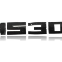 емблема BMW 530D M530d M power черен мат , снимка 1 - Аксесоари и консумативи - 40657245