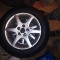 W211 aлминиеви джанти със гуми Дот 0220 перфектни гуми и джанти, снимка 2 - Автомобили и джипове - 35429771