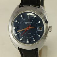 1960's DIANTUS Швейцарски Ръчен Часовник Перфектен, снимка 3 - Антикварни и старинни предмети - 37642516