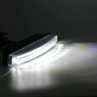 Мощни ЛЕД Дневни светлини с 8 светодиода светещи в бяло за кола автомобил джип бус ван, снимка 10 - Аксесоари и консумативи - 32936960