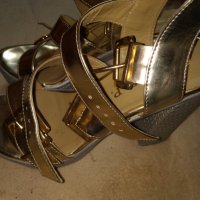 Дамски обувки  Cesare Paciotti  / цвят сребро и злато , снимка 14 - Дамски обувки на ток - 28989367