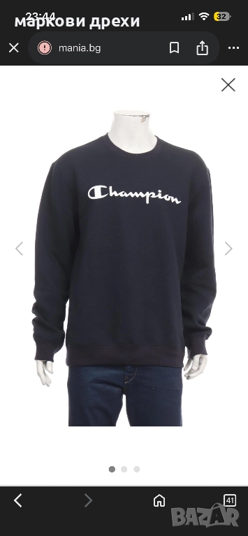 CHAMPION Crewneck Sweatshirt L, снимка 1