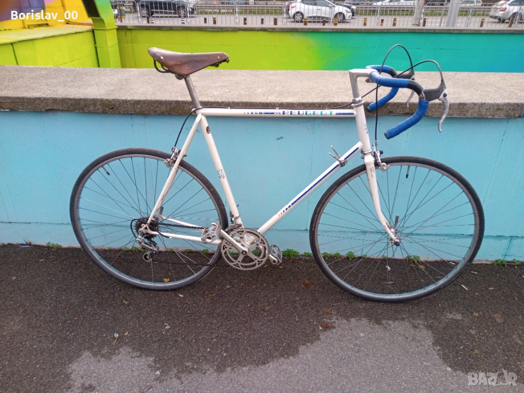 Ретро-Шосеен-Велосипед-Peugeuot Carbolit-103, снимка 1