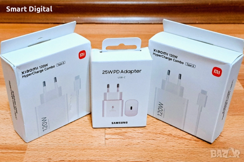 Оригинално бързо зарядно 120W за Xiaomi / Redmi / Poco с кабел 6А / 1М, снимка 1