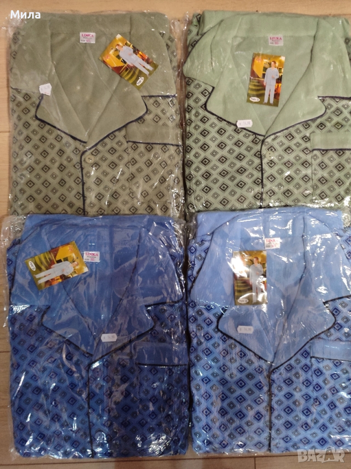 Мъжки пижами вата XL - 5XL, снимка 1