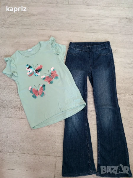 Комплект размер 128 , цена 15 лв, снимка 1