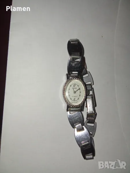 Дамски механичен съветски часовник Чайка , снимка 1