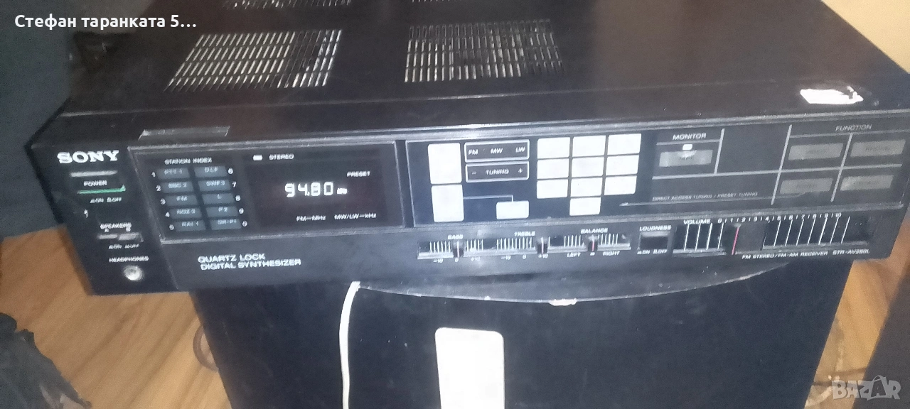 усилвател със радио тунер SONY , снимка 1