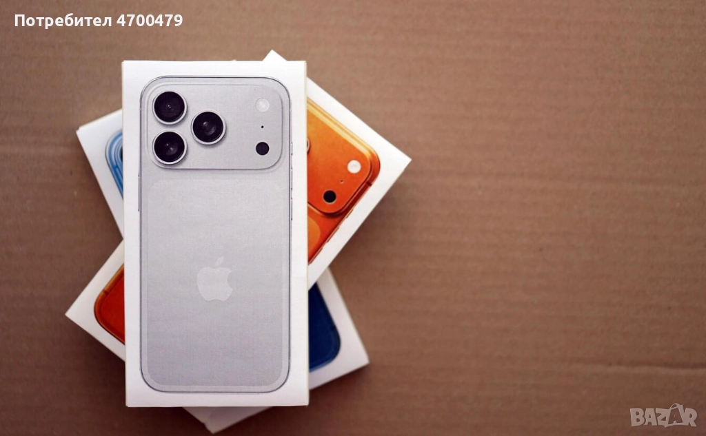 ЧИСТО НОВ! Apple iPhone 17 Pro 256GB Silver, Cosmic Orange, Deep Blue, снимка 1