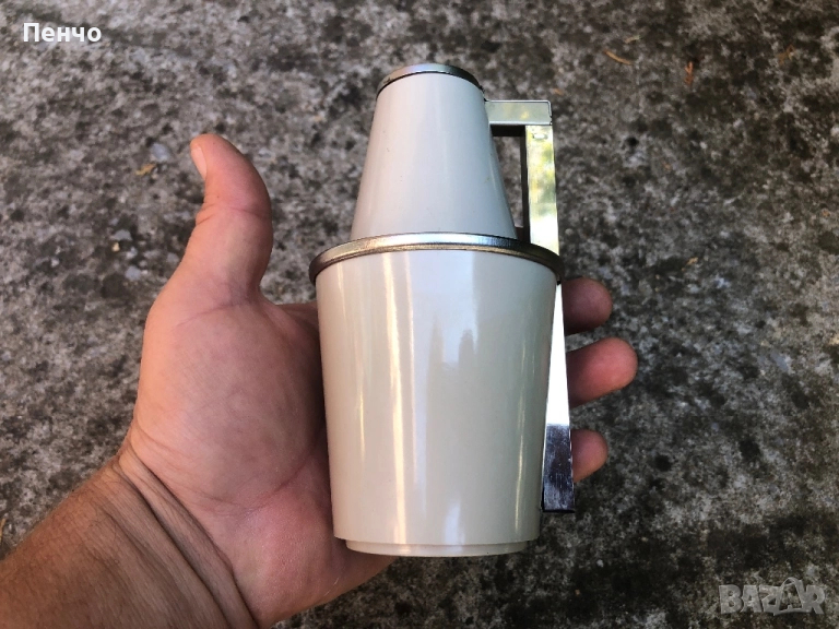 стара дизайнерска настолна/сгъваема, туристическа, джобна/ лампа "LAMPETTE" - MADE IN GERMANY - МИНИ, снимка 1