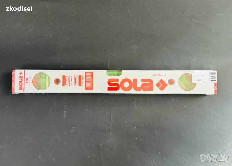 Нивелир SOLA - AZB40, снимка 1