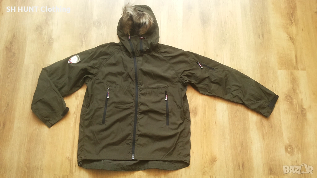 SUMMIT OF NORWAY Jacket размер XL за лов риболов тънко яке със здрава брезентова материя - 1831, снимка 1