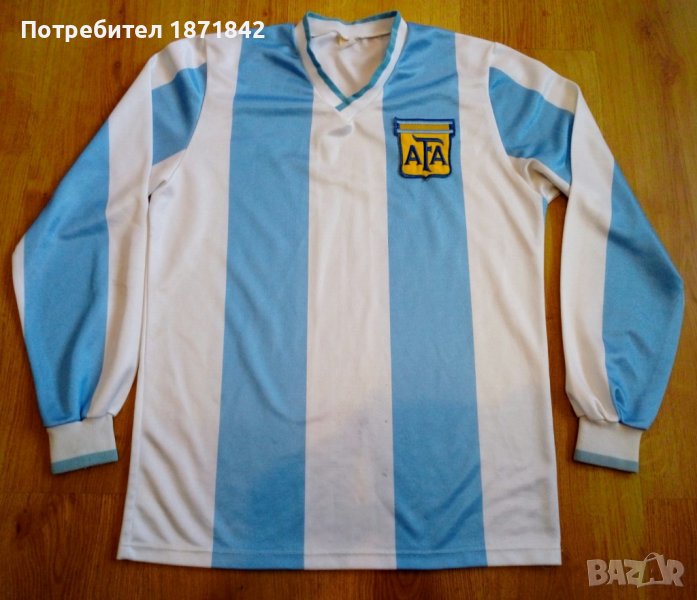 БЕЗПЛАТНА ДОСТАВКА !!! Ретро тениска на Аржентина/Argentina, снимка 1