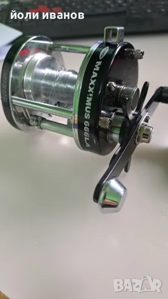 Мултипликатор Fladen-метален с редач,3 лагера,за дясна ръка, снимка 1