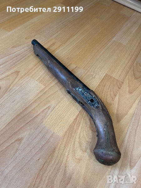 Стара реплика на кремъчен пистолет, снимка 1