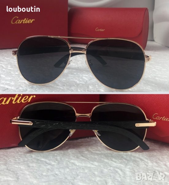 Cartier 2022 висок клас мъжки слънчеви очила унисекс, снимка 1
