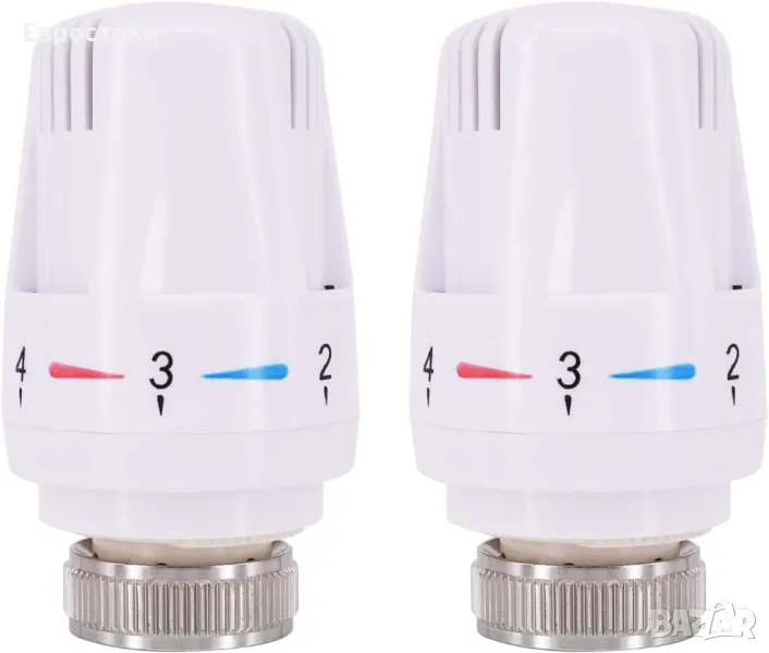 Комплект от 2бр. радиаторни термостатични глави, снимка 1