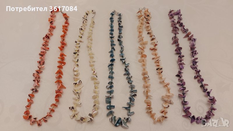 Колие, гердан, огърлица от естествен седеф, снимка 1