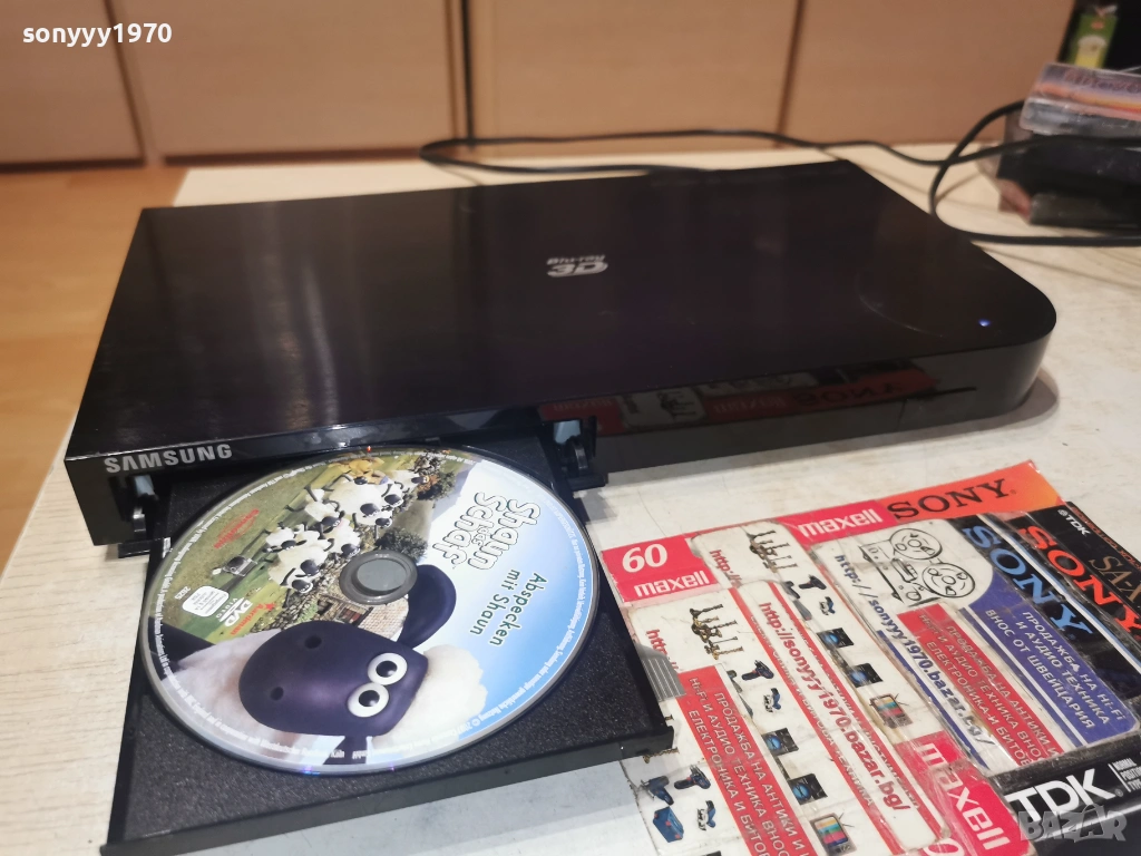 SAMSUNG BD-H5500 BLU-RAY 3D HDMI LAN 1101260910LCHERY1, снимка 1