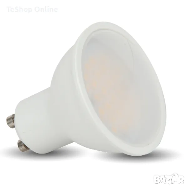 LED крушка луничка 5W GU10 4500К 6 броя комплект, снимка 1