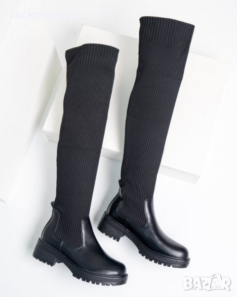 ПРОМОЦИЯ -20% на Дамски боти с ластично трико, снимка 1