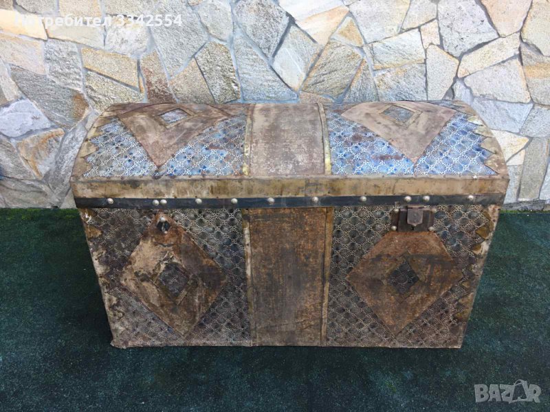 РАКЛА САНДЪК ЗА ЧЕИЗ МЕТАЛЕН ОБКОВ, снимка 1