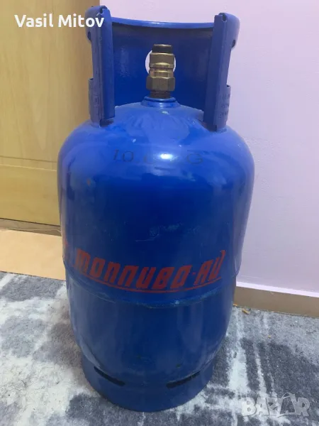 Газова бутилка- почти нова., снимка 1