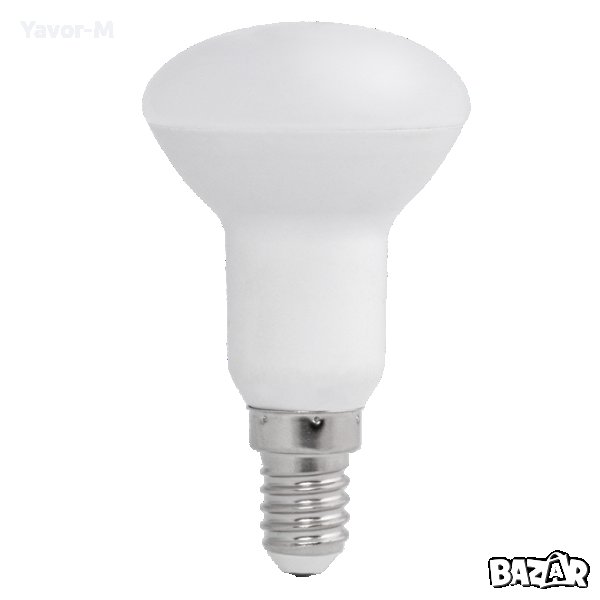 LED Лампа, Рефлектор R50 5W, E14, 3000K, 220-240V AC, Топла светлина, Ultralux - LR51430, снимка 1