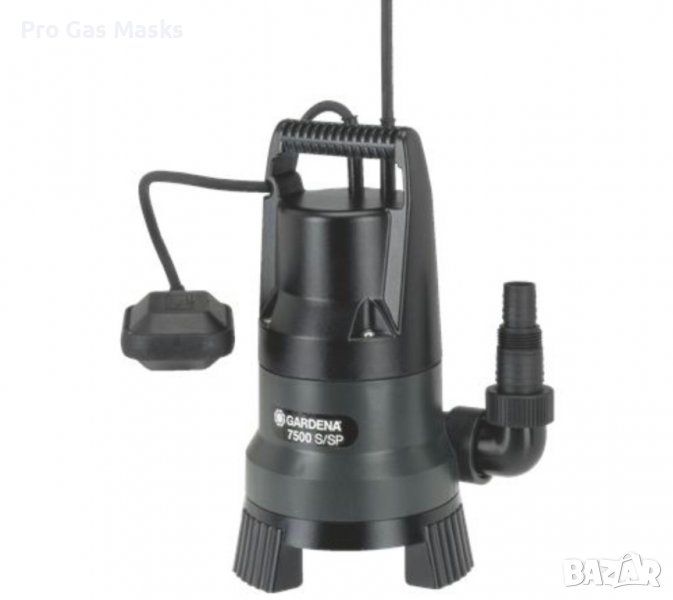 Помпа за вода Gardena 7500 350 w 7,5 куб м/h Ново само за 100 лв. Никога не е ползвана. Използва се , снимка 1