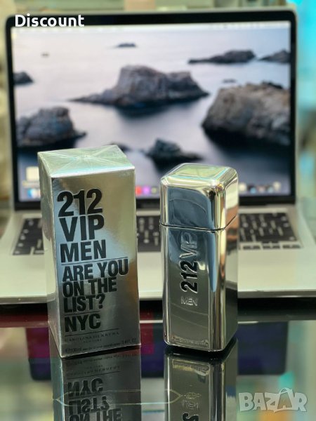 Carolina Herrera 212 VIP Men EDT 100ml, снимка 1